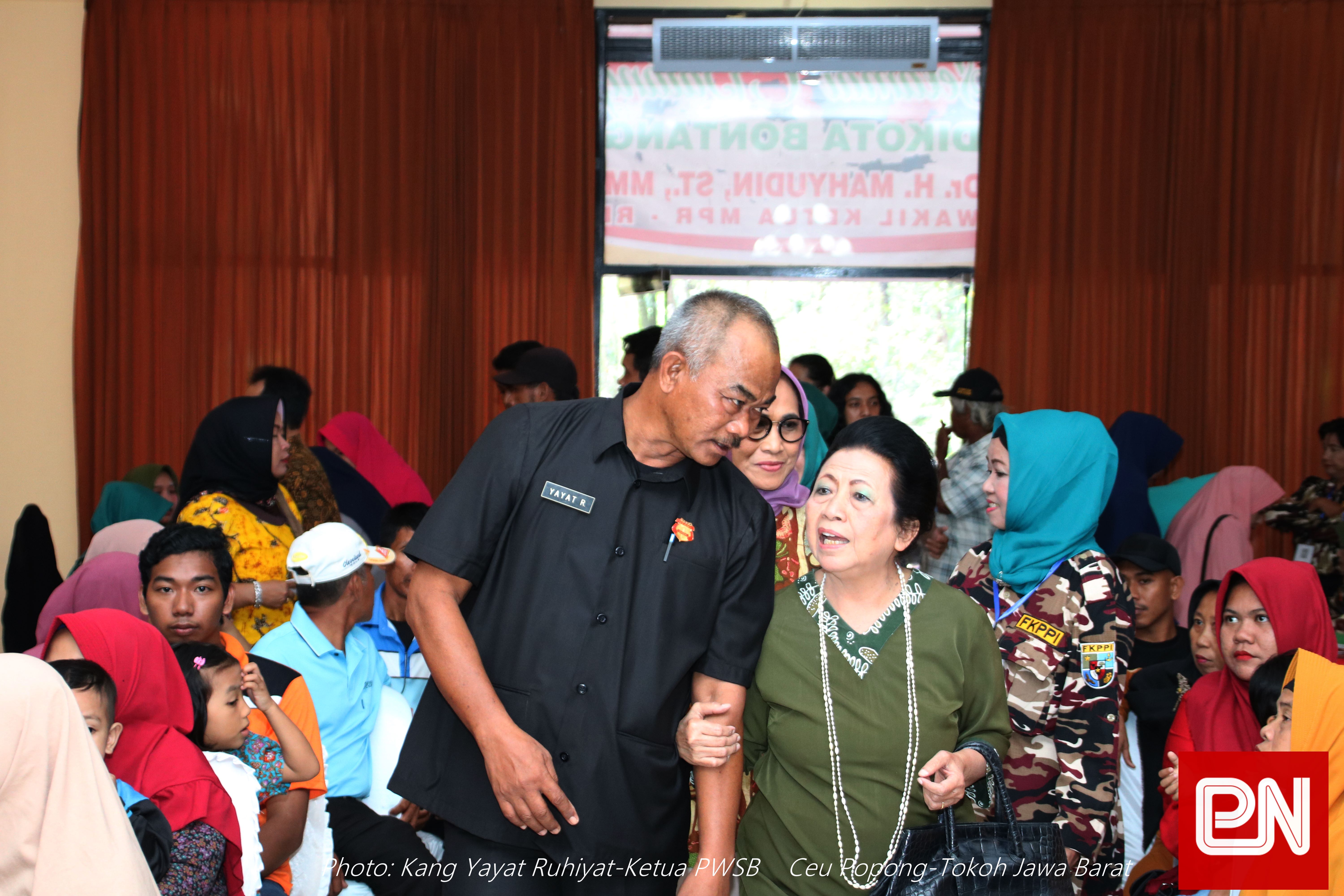 Pesan Ceu Popong ke PWS Bontang