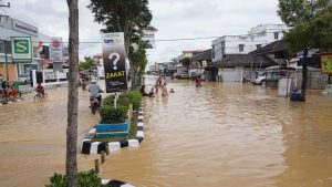 Banjir! Tamu yang Tak Diinginkan Warga Kota Bontang Jelang Hari Raya Idul Fitri 2019