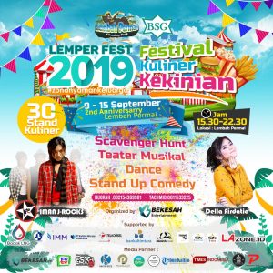 Warga Bontang Siap-Siap Dibikin Kenyang Dilemper Fest 2019