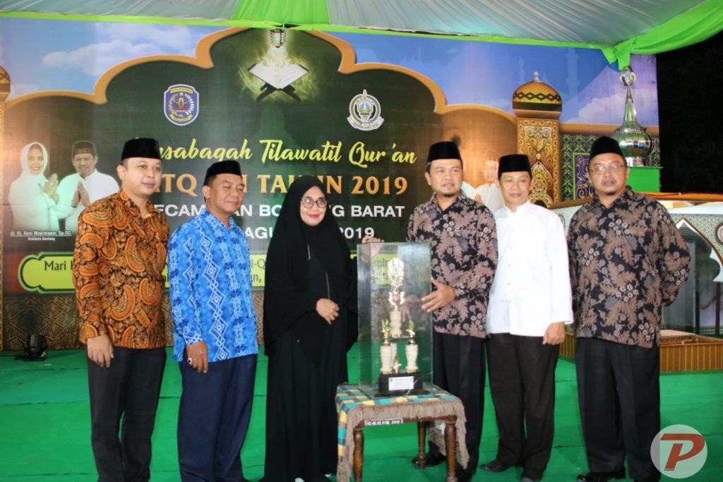 MTQ Ke-13 Bontang Barat, Kelurahan Gunung Telihan Pertahankan Juara Umum