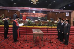 Tiga Pimpinan Definitif DPRD Bontang Resmi Dilantik Hari Ini