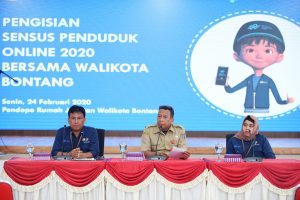 Pencanangan Sensus Penduduk Online Digelar
