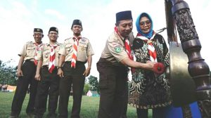 Wali Kota Buka Vidatra Scout Camp 2020