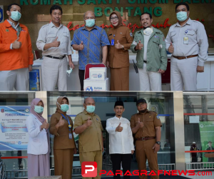 Tenaga Kesehatan RSUD Bontang Terima Sumbangan Alat Medis dari Perusahaan dan Organisasi