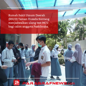 MCU Paskibraka, RSUD Batasi Pengiriman Peserta