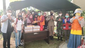 FJB & Bontang Food Peduli, Beri Bantuan Bagi Tim Medis & Warga Terdampak Corona