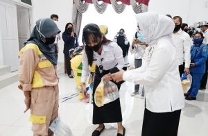 520 Paket Sembako Dibagikan dari Hasil Sumbangsih ASN Pemkot Bontang