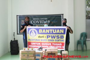 Wargi Sunda Bontang Salurkan Extra Fooding Untuk Tenaga Medis