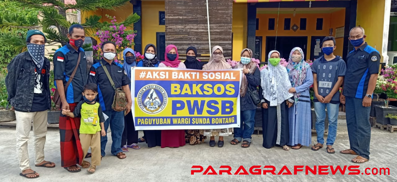 pwsb Peduli berikan santunan