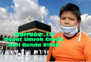 Horee! Rizal Dapat Umroh Gratis Dari Bunda Rifah