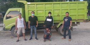 Seminggu Buron, Polsek Marangkayu Amankan Pria Bawa Kabur Mobil Dump Truck