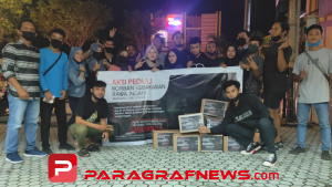 Pemuda Carockazz Galang Dana, Bantu Korban Kebakaran Rawa Indah