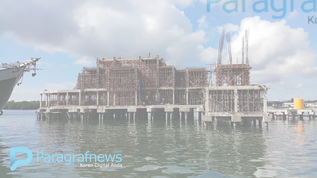 Sempat Dikhawatirkan Mangkrak, Masjid Terapung Selambai Menampakkan Progres