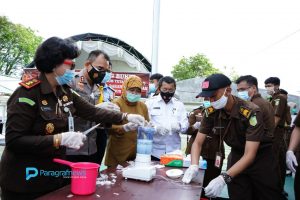 Kejari Bontang Musnahkan Barang Bukti dari 89 Perkara Pidana