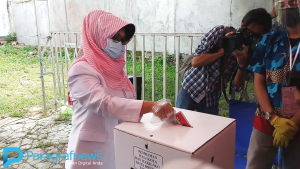 Usai Mencoblos, Neni Moerniaeni: Bismillah, Optimis Menang
