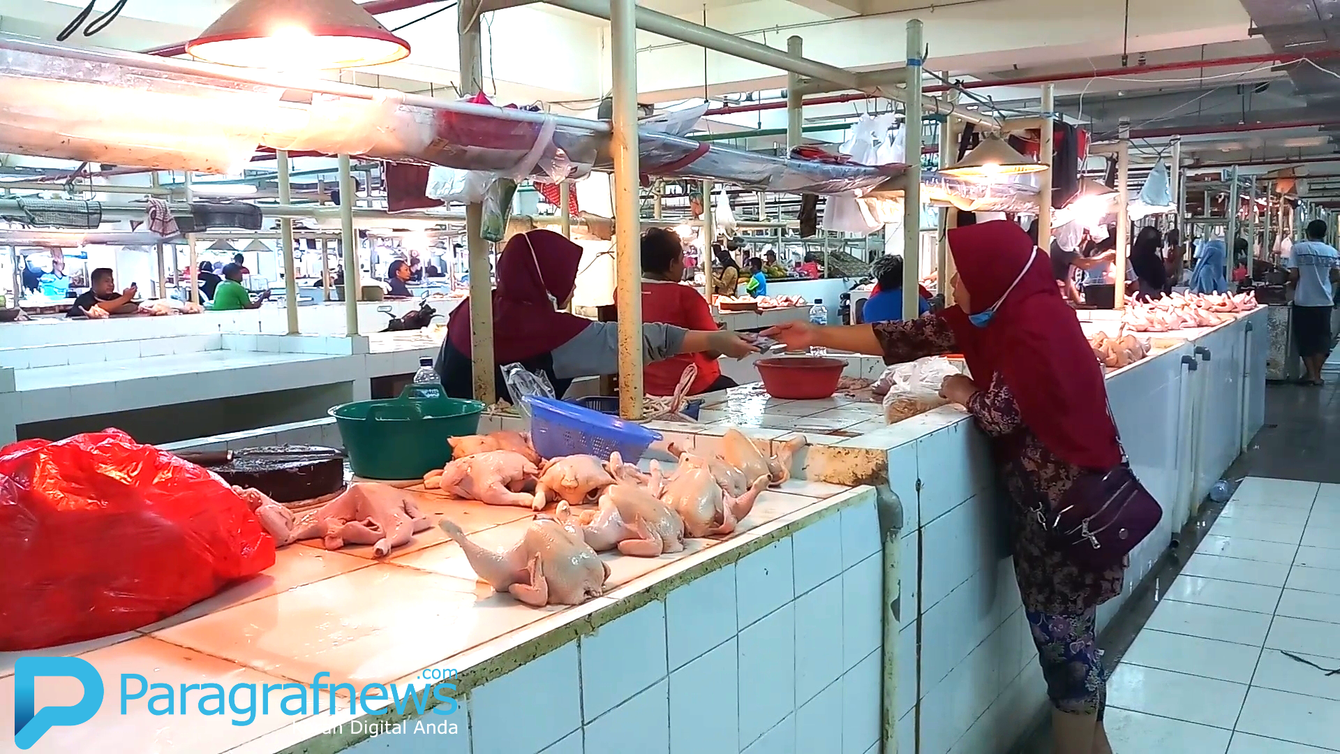 harga sembako di pasar kota bontang naik