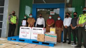 Hari Ini 3.840 Dosis Vaksin Covid-19 Tiba di Bontang Hanya 1,810 yang Digunakan Tahap Pertama