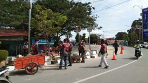 Tidak Sesuai Rencana, Penutupan Jalan di Simpang Pattimura Kembali di Bongkar