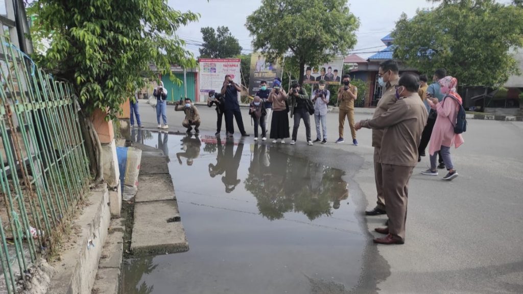Simpang Tanjung Laut Jadi Lokasi Genangan Air, DPRD Dorong Lakukan Perbaikan Drainase