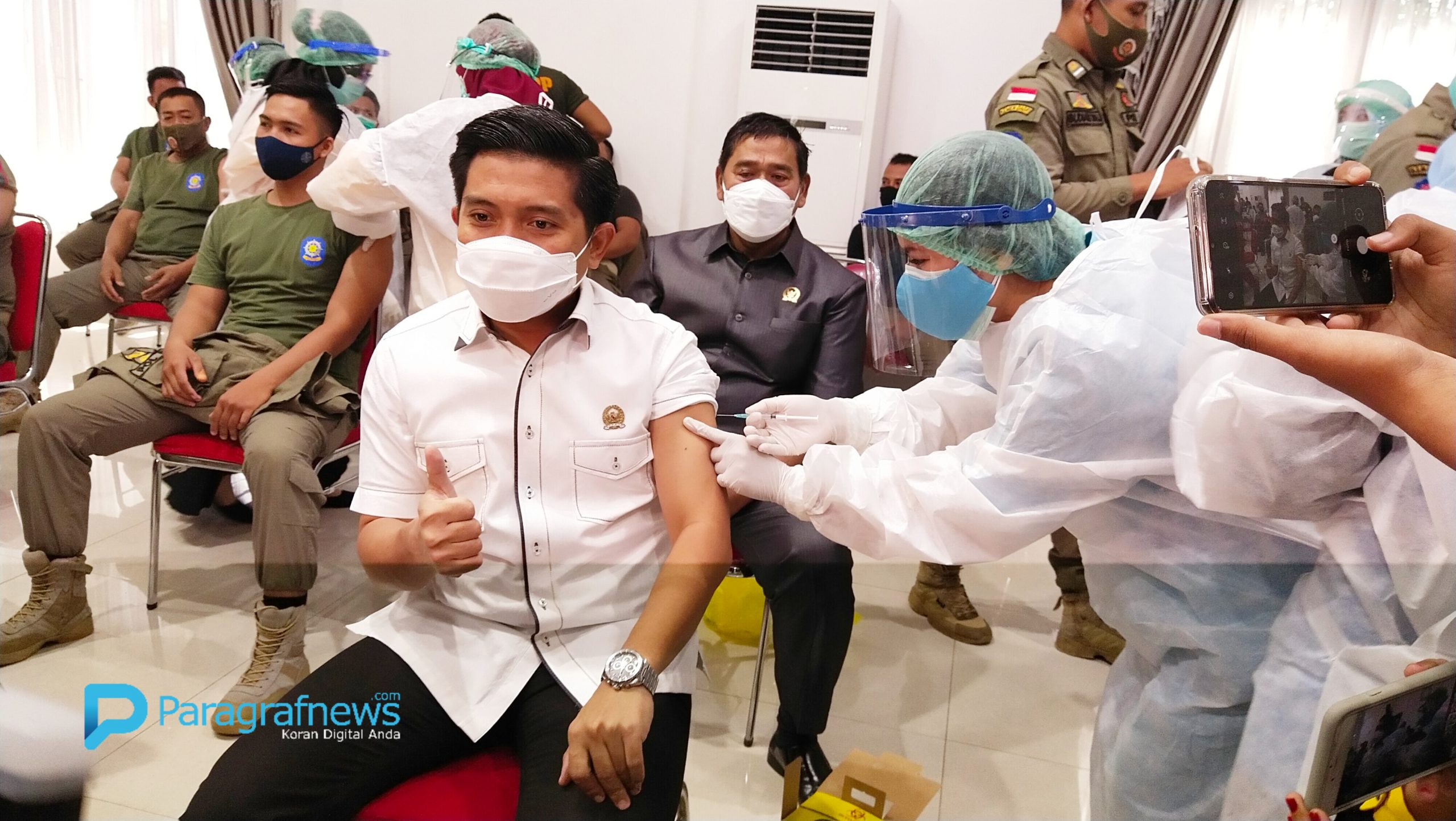 Vaksinasi Anggota DPRD Bontang