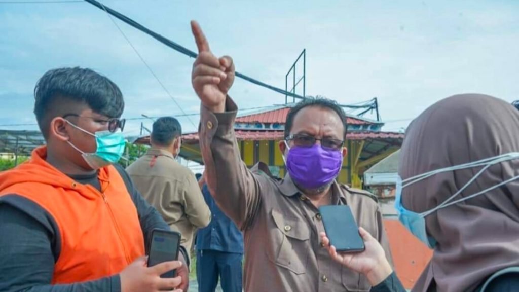 Dewan Desak Pemkot Perbaiki Turap yang Nyaris Ambruk di Api – Api