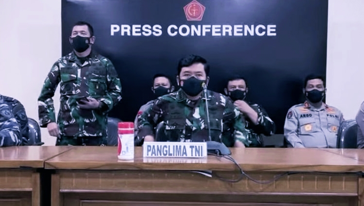 Dinyatakan Tenggelam, Panglima TNI: Seluruh Awak KRI Nanggala Gugur