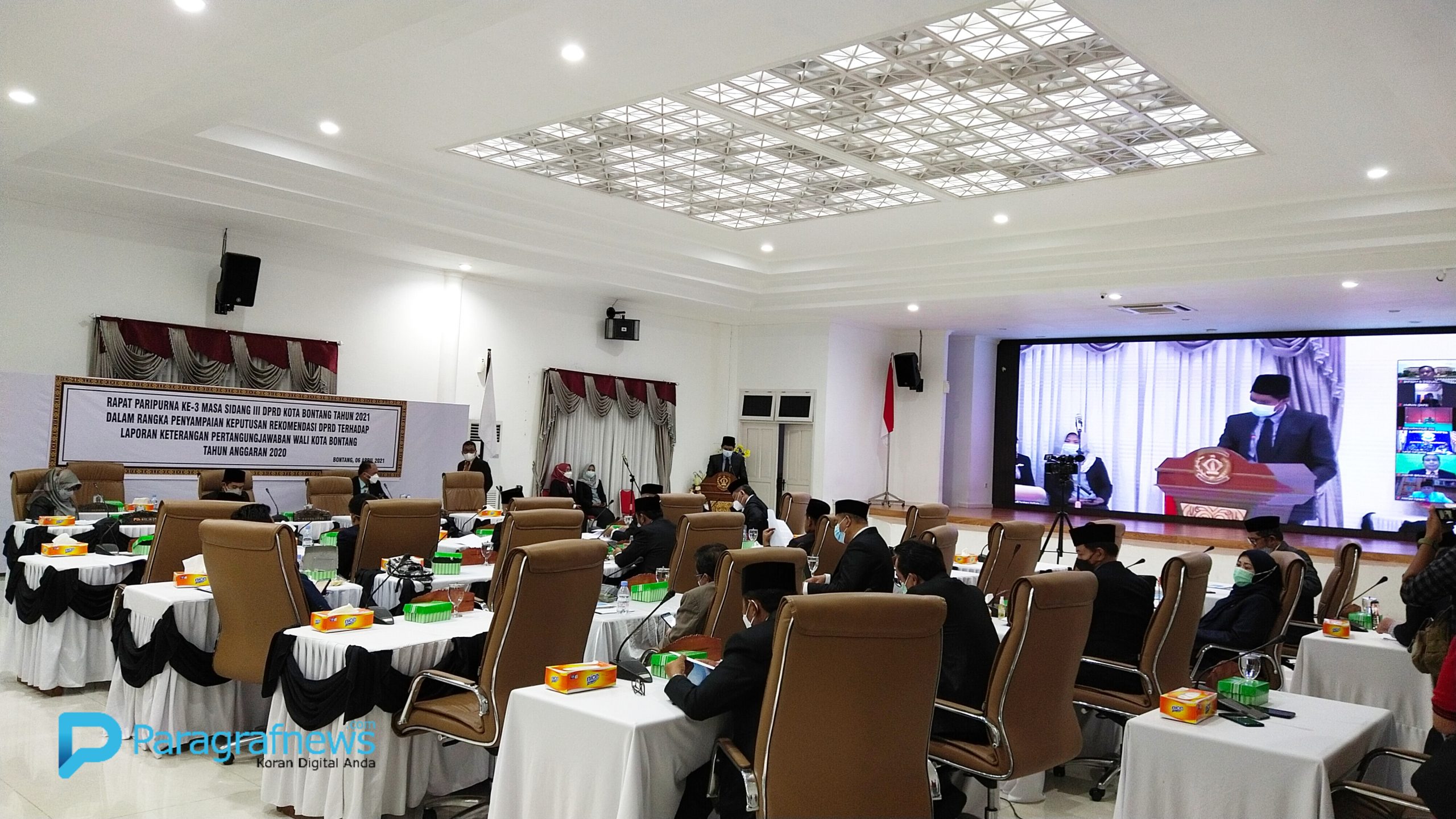 Gelar Paripurna DPRD Bontang