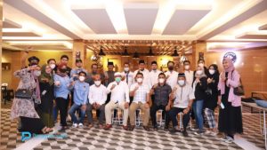 Kolaborasi Antara PWI dan SMSI, Insan Pers Bontang Gelar Bukber Bersama Forkopimda