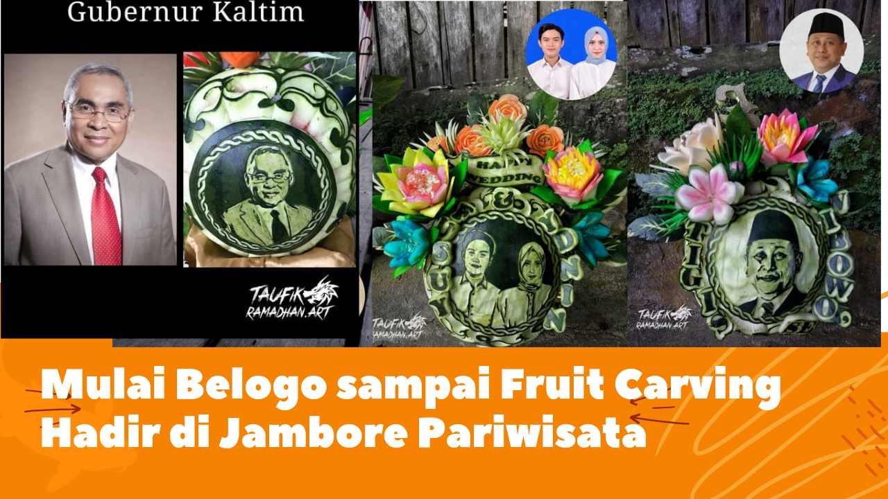 Fruit Carving Hadir di Jambore Pariwisata