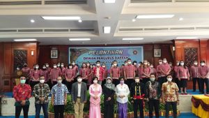 Pengurus Kerukunan Keluarga Kawanua Bontang Periode 2021-2025 Resmi Dikukuhkan