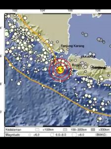 Gempa Magnitudo 6,7 di Sumur Banten, BMKG : Tak Berpotensi Tsunami