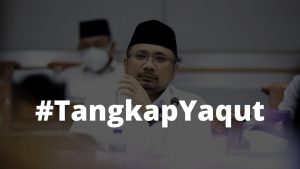 Samakan Azan dengan Gonggongan Anjing, Tagar Tangkap Yaqut Trending di Medsos