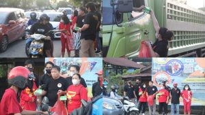 Semangat Ramadhan 1443 H, Sanggar Seni Budaya Minahasa Esa Keter Gelar Aksi Bagi Takjil