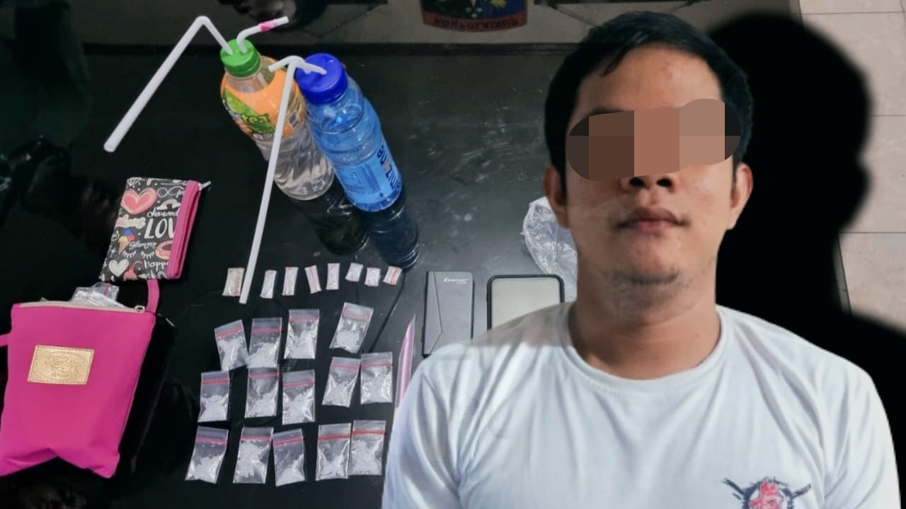 Polres Bontang ringkus pengedar sabu