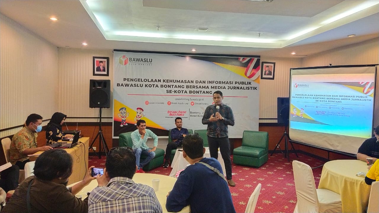 Bawaslu Kota Bontang Bersama Media