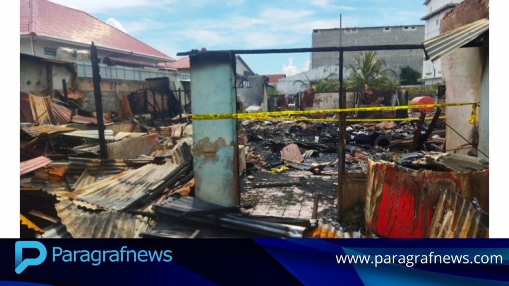 Innalillahi ! 9 Rumah Hangus di Jalan Imam Bonjol Dilalap Si Jago Merah, 1 Orang Meninggal