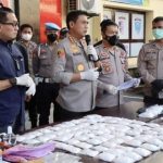 Polrestabes Makassar Amankan Sabu 20 miliar
