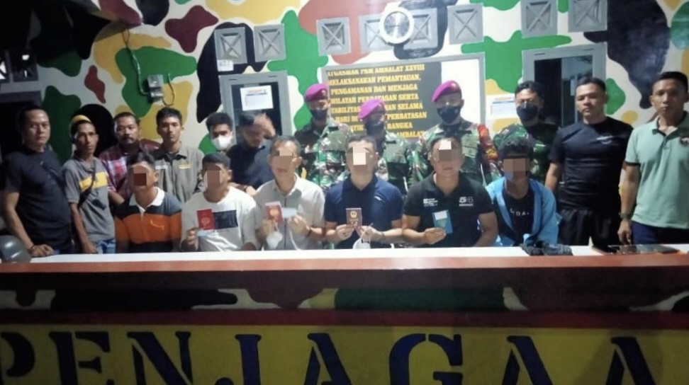 Tni al tangkap enam mata mata