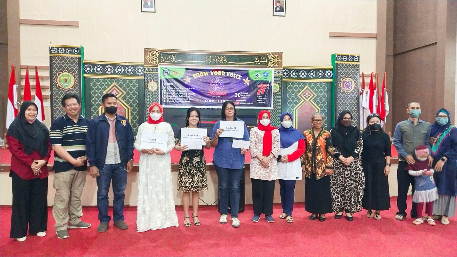 Kecamatan Bontang Barat Lomba Karaoke
