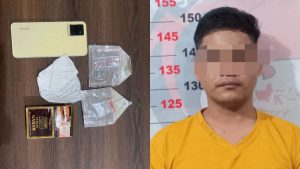 Narkoba Lagi, Miliki Sabu Warga Lok Tuan Diringkus Sat Resnarkoba Polres Bontang