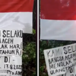 video pembakaran bendera merah putih