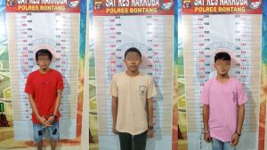 Polres Bontang Bekuk 3 Pengedar Sabu Dalam Semalam, 1 Orang dari Samarinda