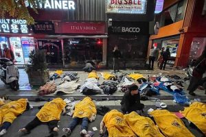 Mengerikan, Merenggut 151 Orang! Ini Kronologi Tragedi Halloween di Itaewon