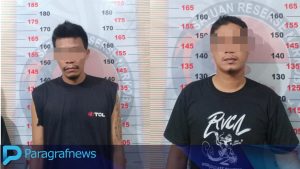 Kantongi Sabu-sabu Dua Pria Warga Guntung Diamankan Sat Resnarkoba Polres Bontang