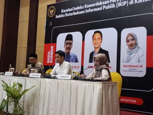 Diskusi KI Kaltim Sorot Perbedaan Mencolok Peringkat IKP dan IKIP