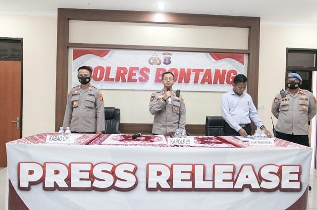 Polres Bontang Ungkap 68,74 Gram Sabu Selama Operasi Antik Mahakam 2022