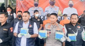 Berantas Narkoba, Polres Tangsel Gagalkan Peredaran 16 Kg Sabu dari Malaysia