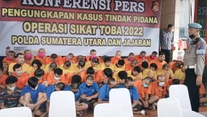 405 Tersangka Kasus Kejahatan Konvensional Diamankan Polda Sumut