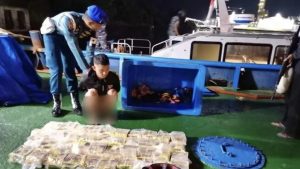 TNI AL Tangkap Penyelundup 43 Paket Sabu di Lhokseumawe