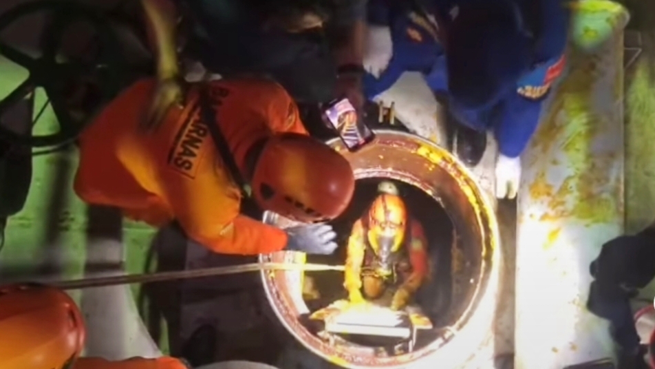 Tiga pekerja palka kapal meninggal